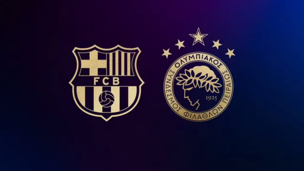Where to watch FC Barcelona vs Olympiacos, UEFA Champions League 2025-26 match?