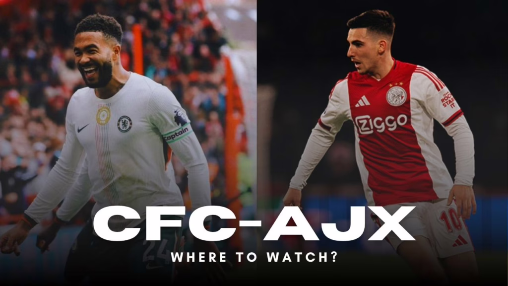 Where to watch Chelsea FC vs Ajax FC, UEFA Champions League 2025-26 match? | wheretowatchsportz.com