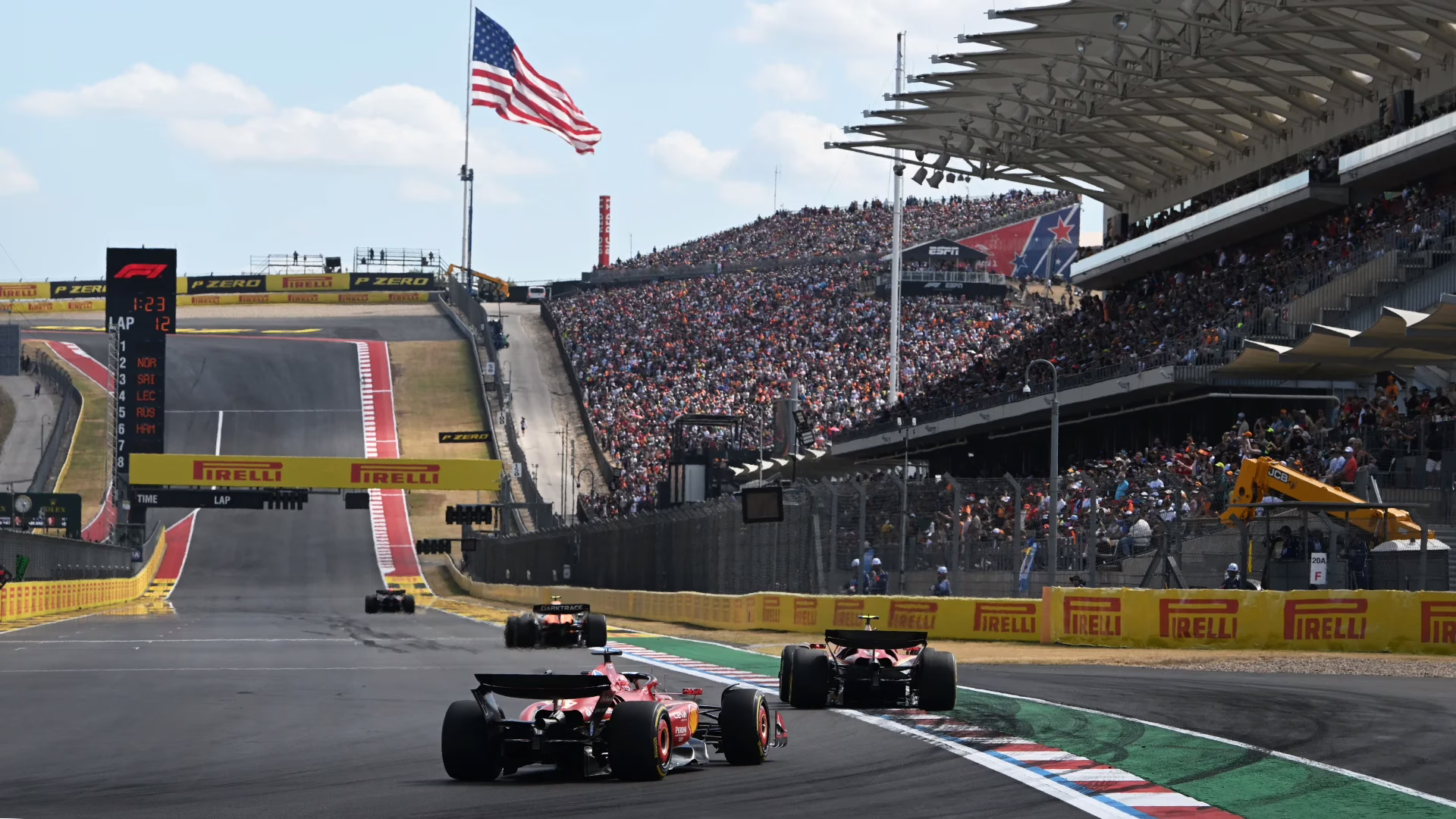 Session start times and streaming details of US Grand Prix 2025